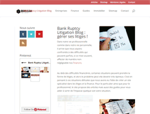 Tablet Screenshot of bankruptcylitigationblog.com
